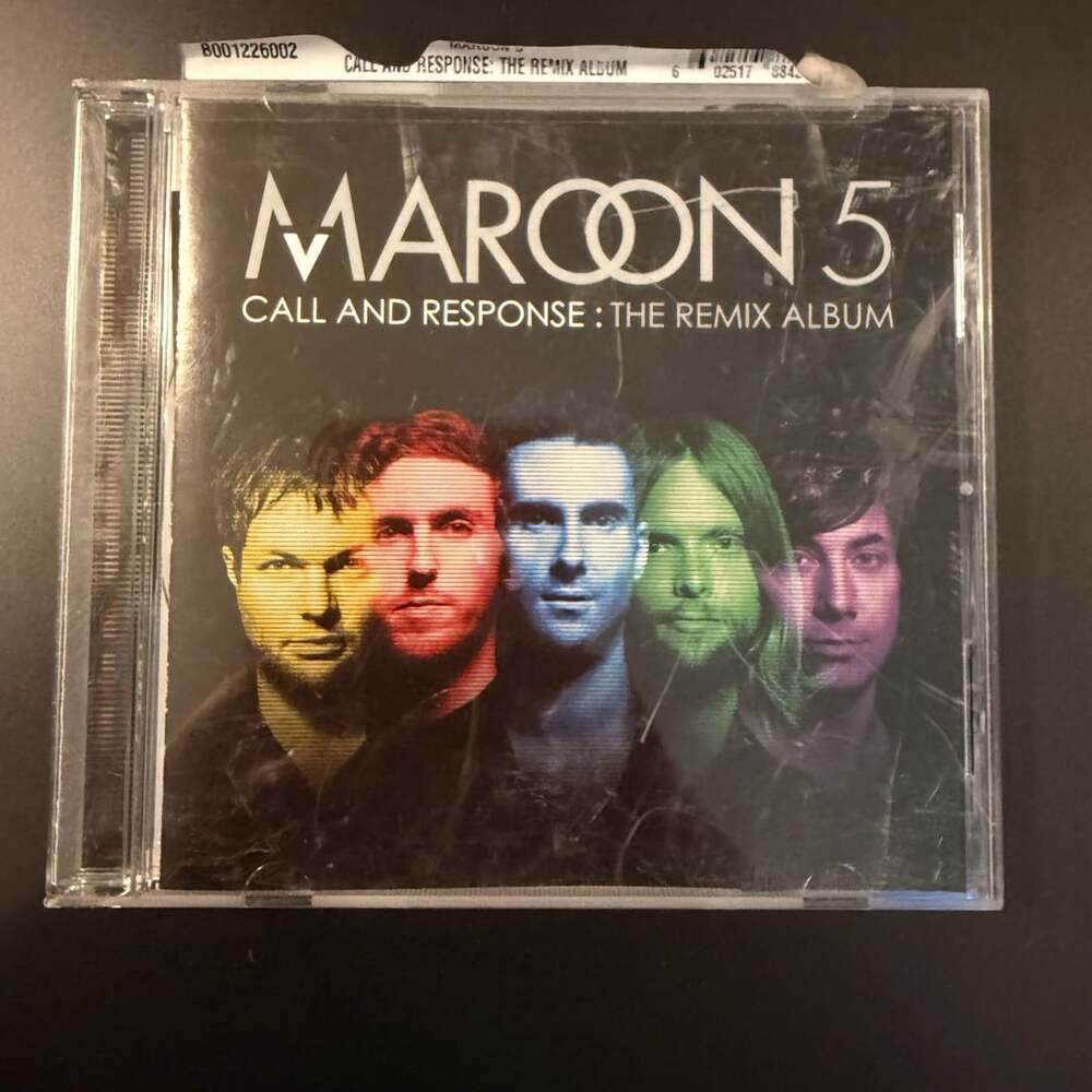 Maroon 5 Call And Response The Remix Album Audio CD
